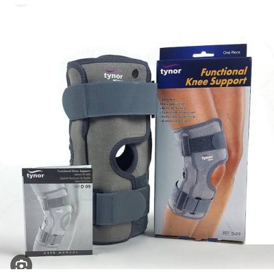 Picture of Tynor Functional Knee Support For  Lateral Support and ImMobilization Grey