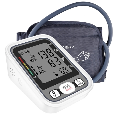 Picture of Silvia Upper Arm Blood Pressure Monitor Electric Automatic Tonometer Heart Pulse Rate Monitor 