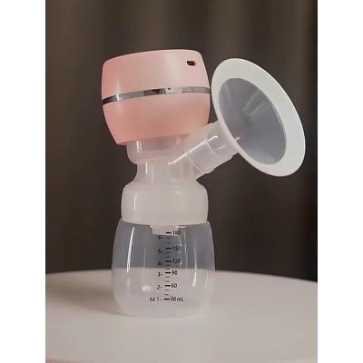 Picture of Breast The electric breast featuring with 2 and 9 level speed adjustment, quick and sturdy massage to help get rid of lumps, produces more milk in a shorter for time, and offer comfortable massage during the process, a perfect convenient breast bump for w Pink-white