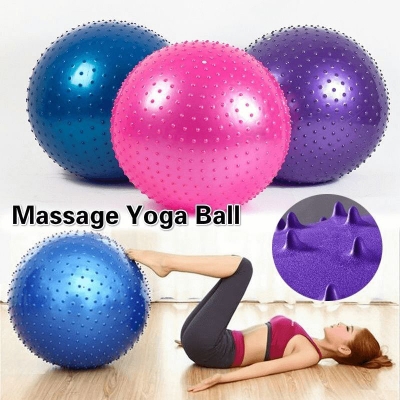 Picture of 1PC Pelota Pilates 65 cm Exercise Gym Balance Fitness Yoga Ball Fitness Anti Burst Ball For Body Yoga Workout 