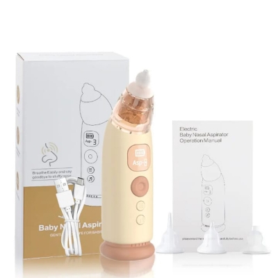 Picture of Nasal Aspirator for Baby, Automatic Nose Cleaner with Music and Light Soothing Function Multicolor