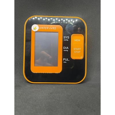 Picture of digital blood pressure machine super care Orange
