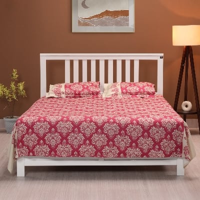 Picture of REGAL Bed Sheet-314 (Roral Tapestry-Cherry Pink)