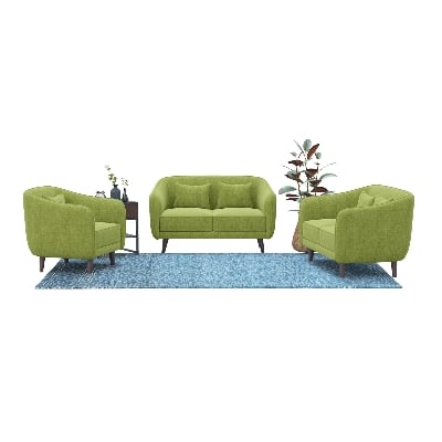 Picture of REGAL Babylon Wooden Single Sofa BABYLON-SSC-361-3-1-20(FEBRIC-SF-2121)