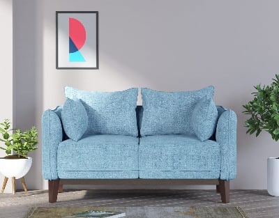 Picture of REGAL Athens Wooden Double Sofa ATHENS-SDC-362-3-1-20(FEBRIC-SF-2119)