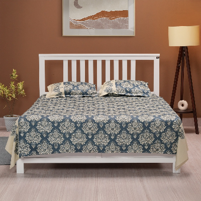 Picture of REGAL Bed Sheet-314 (Roral Tapestry-Ash)
