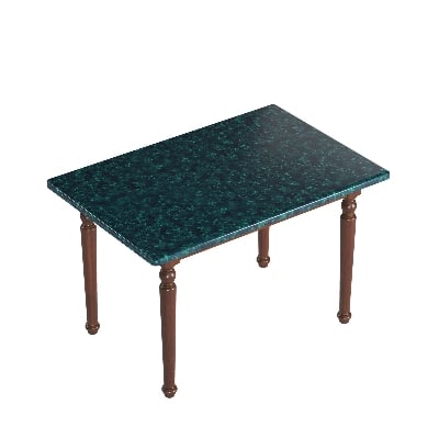 Picture of REGAL Dining Table-Edessa TDH-341-3-1-20 (6 Seater-Greenish)