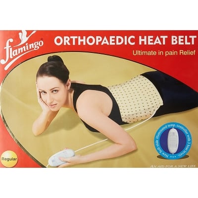 Picture of Flamingo heating pad - White Cream
