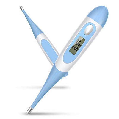 Picture of Digital Body Thermometer, Flexible Tip Accurate Baby Oral, Rectal, Underarm Thermometer Waterproof Basal Thermometer 