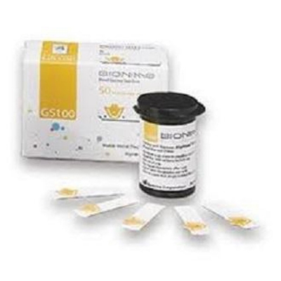 Picture of Bionime GS 100 - Blood Glucose Strip (25Pcs) 