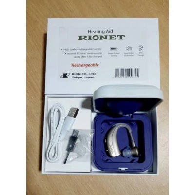 Picture of Hearing Aid RIONET Rechargeable Gold