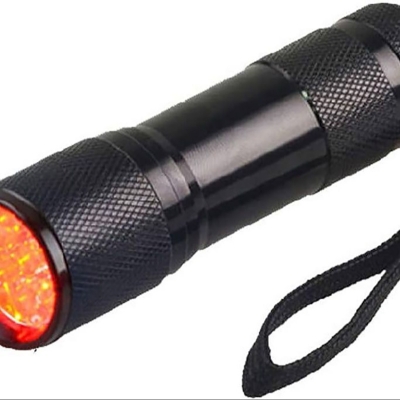 Picture of Professional Vein Viewer Infrared Vein Imaging LED Red Light Torch Pediatric Unit Clinician Nurses IVs Vein Finder Black