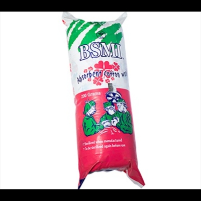 Picture of BSMI Absorbent Cotton Roll 400gm 