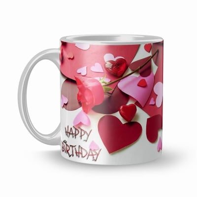 Picture of 🖼️ Personalized PHOTO Mug Print Create a unique gift or a special keepsake with your own photo, design, logo, or message printed on a high-quality ceramic mug! White