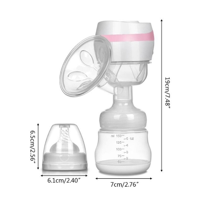 Picture of Electric Wireless Brest Pump Extractor Portable Baby Breastfeeding Assistant 