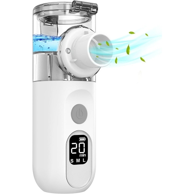Picture of Portable Nebulizer,Nebulizer Machine for Adults and Kids Travel and Household Use, Handheld Mesh Nebulizer Multicolor