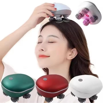 Picture of Electric Scalp Massager – Hair Growth & Stress Relief Device Multicolor