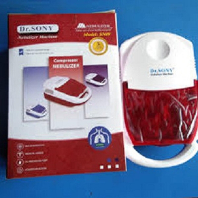 Picture of Dr.Sony Nebulizer Machine, Compact & Lightweight Compressor Nebulizer for Kids and Adult with Mask (White) 