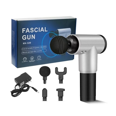 Picture of Body massge gun Electric Vibration Body muscle Fascial Gun & Recovery device Black