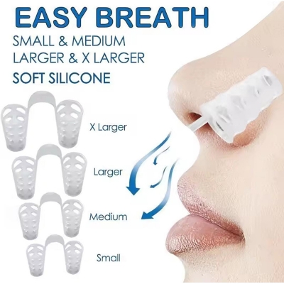 Picture of 8pcs Anti Snoring Nose Vents Device That Work, Anti Nose Vents for Snoring Devices, Snoring Devices for Men, Nose Opener for Breathing Sleep, Stop Snoring Devices That Work for Men CLEAR