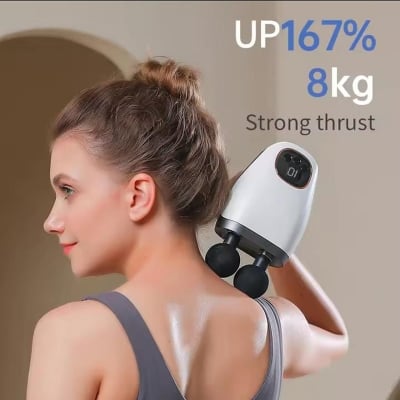 Picture of Double Headed Deep Tissue Massage Machine – Powerful Pain Relief & Recovery Multicolor