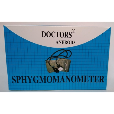 Picture of Doctors Manual Blood Pressure Monitor Diastolic Sphygmomanometer Medical Doctor Stethoscope Sphygmomanometer Cuff 