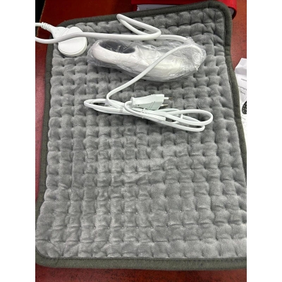 Picture of electrical heating pad instructions Silver