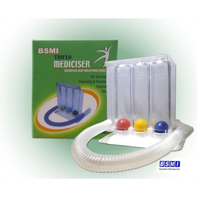 Picture of 3 Balls Respiratory Lung Exerciser(Generic/Romsons branded) 