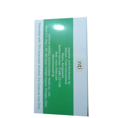 Picture of NTI Alcohal pad Green