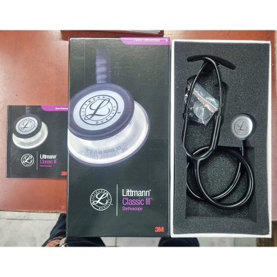 Picture of Littmann Classic III Medical Professional Stethoscope Standard Edition (Black Color)