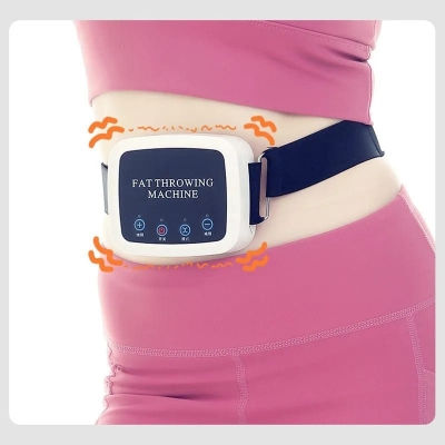 Picture of Body Slimming Massager Electric Massager Slimming Belt Fat Burning Abdominal Massage Beauty Health Massage Machine Deep Blue