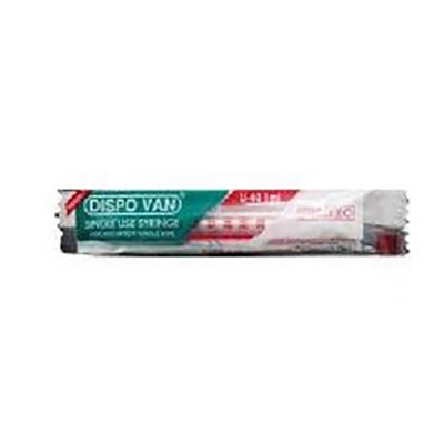 Picture of Dispo Van Insulin Syringe 1ml 30G (100 pice) 