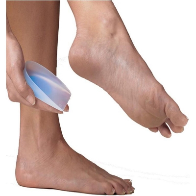 Picture of Heel Cushion Silicone White & Blue 