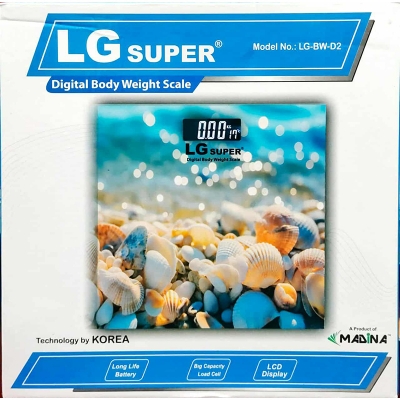 Picture of LG Super Digital Body Weight Machine 180 Kg Watermelon red