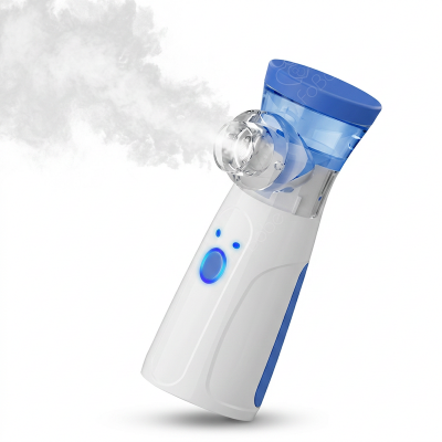 Picture of Handheld Portable Fine Atomization Nebulizer, Mesh Atomizer, Silent Inhaler, Nebulizer for Adults and Children Multicolor