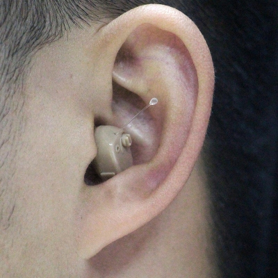 Picture of K-188 Mini Noise Reduction Invisible Adjust Hearing Aid Sound Voice Amplifier 