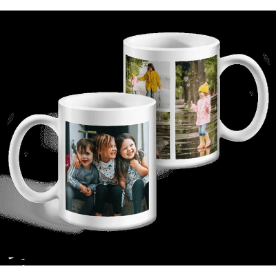 Picture of Customized Mug print with Photo, Logo or text( Creat Your Own) - Coffee Mug - Coffee Mug White