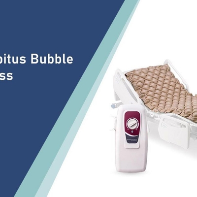 Picture of Anti Decubitus Bubble Air Mattress for Patients Bed Sore MM1 | Anti Bedsore Mattress Pad, Inflatable Air Bed for Patients | Helps in Prevention of Bed Sores Brown
