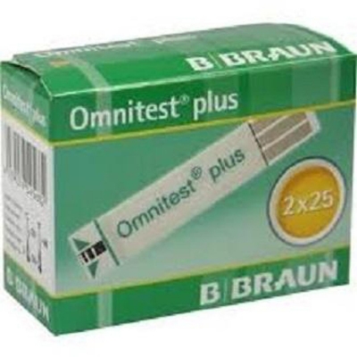 Picture of Omnitest Blood glucose Strip 50 