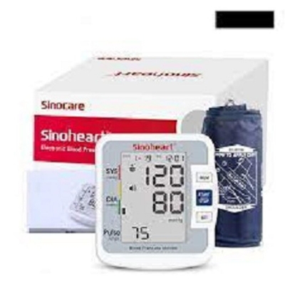 Picture of Sinoheart Electronic Digital Blood Pressure Machine / BP Monitor - Sinocare Red