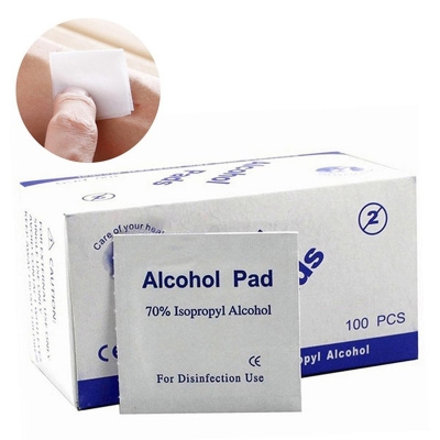 Picture of Alcohol Pad Premium Swabs And Extra Wet- 1 Box 100 pcs 