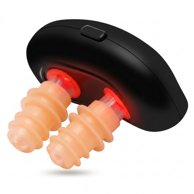 Picture of Red light nasal therapy device, red light rhinitis therapy, physiotherapy device for relieving nasal complaints and nasal congestion Black