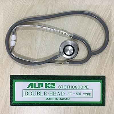 Picture of ALPK2 Japan - Dual Head Stethoscope FT-801 Silver