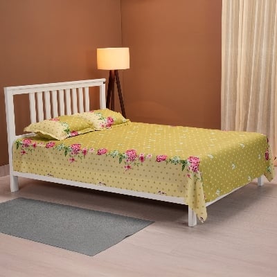 Picture of REGAL Bed Sheet Rose Reverie-315 (Green)