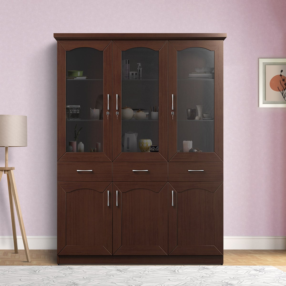 Picture of REGAL Wooden Showcase SCH-323-3-1-20