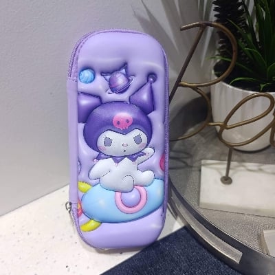 Picture of 3D Hard Shell Pencil Box Spiderman Unicorn