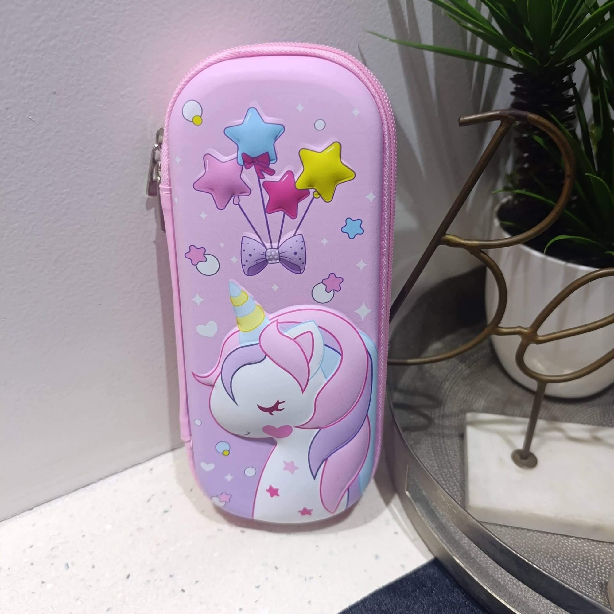 Picture of 3D Hard Shell Pencil Box Spiderman Unicorn