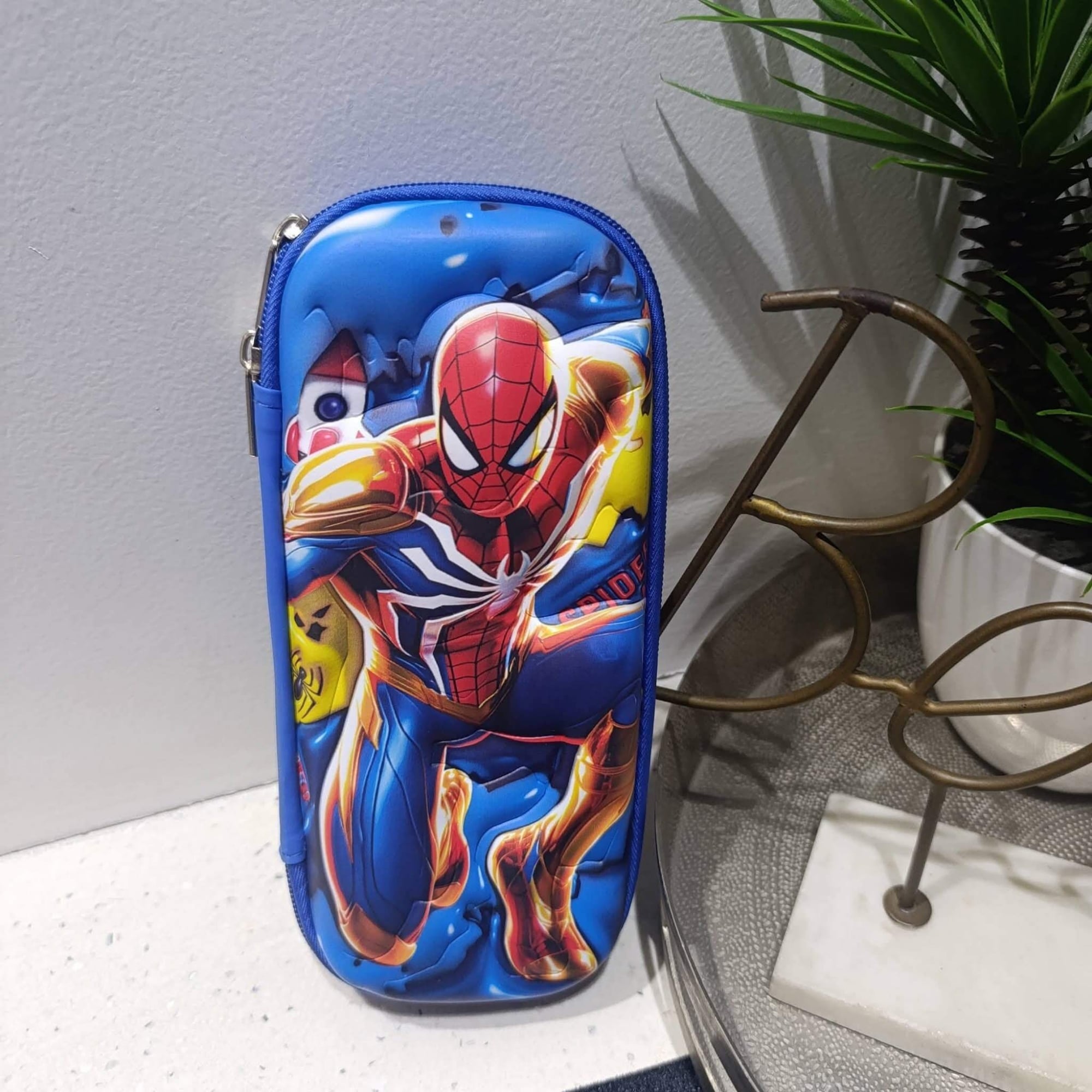 Picture of 3D Hard Shell Pencil Box Spiderman Unicorn