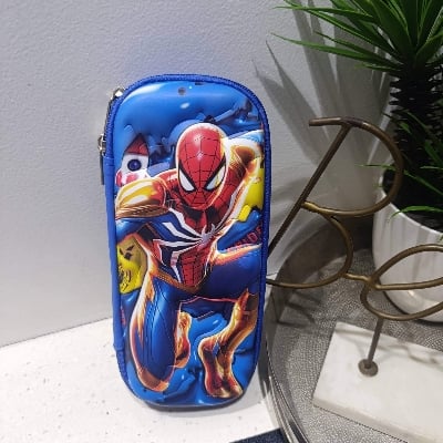 Picture of 3D Hard Shell Pencil Box Spiderman Unicorn