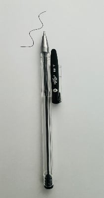 Picture of 5pcs 0.7mm A-100 Alpha Finegrip Super Smooth Ballpoint Pen Black Office Supplies Kids School Stationery Writing Tool-Black